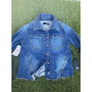 NEW Kut from the Kloth Brene Denim Jean Jacket Women's Sz S